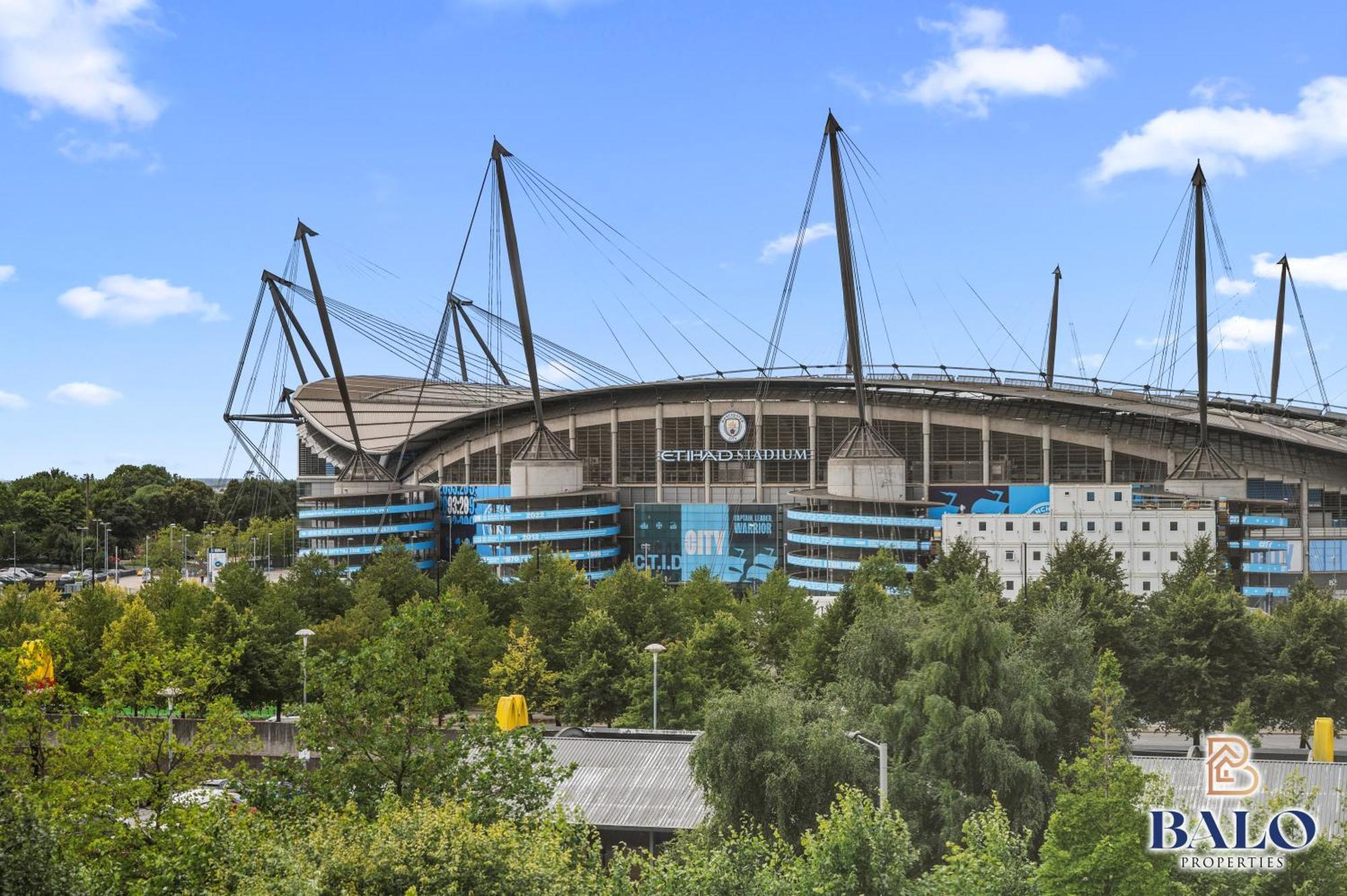 Modern Spacious 2Bedroom Apartment Great! Location By Etihad Mancity Stadium& Coop Live Arena Manchester Buitenkant foto